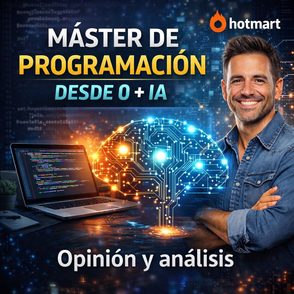 Máster de Programación desde 0 + IA curso de programación con inteligencia artificial en Hotmart